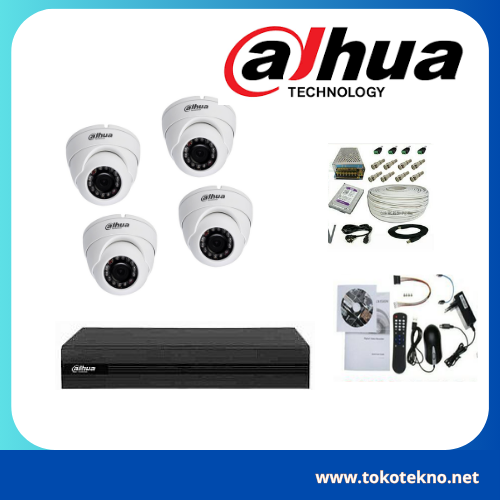 jual Cctv 4 channels dahua