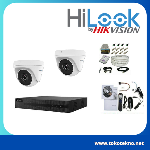 jual hilook cctv 2 channels