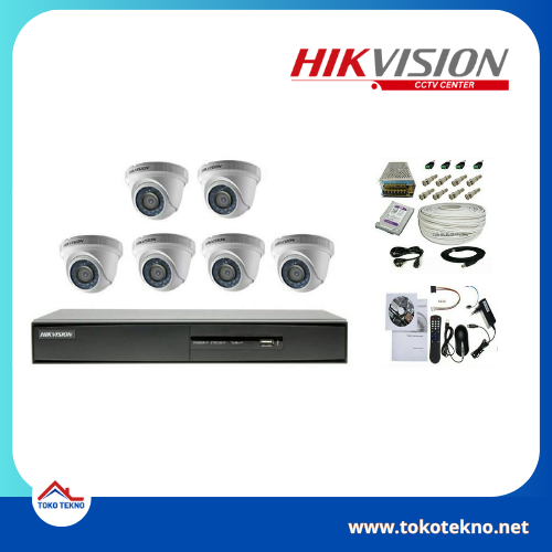 Jual Paket Cctv 6 Ch